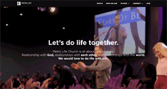 Desktop Screenshot of metrolifechurch.com