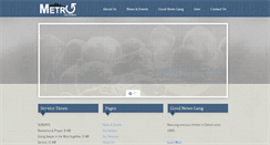 Desktop Screenshot of metrolifechurch.net